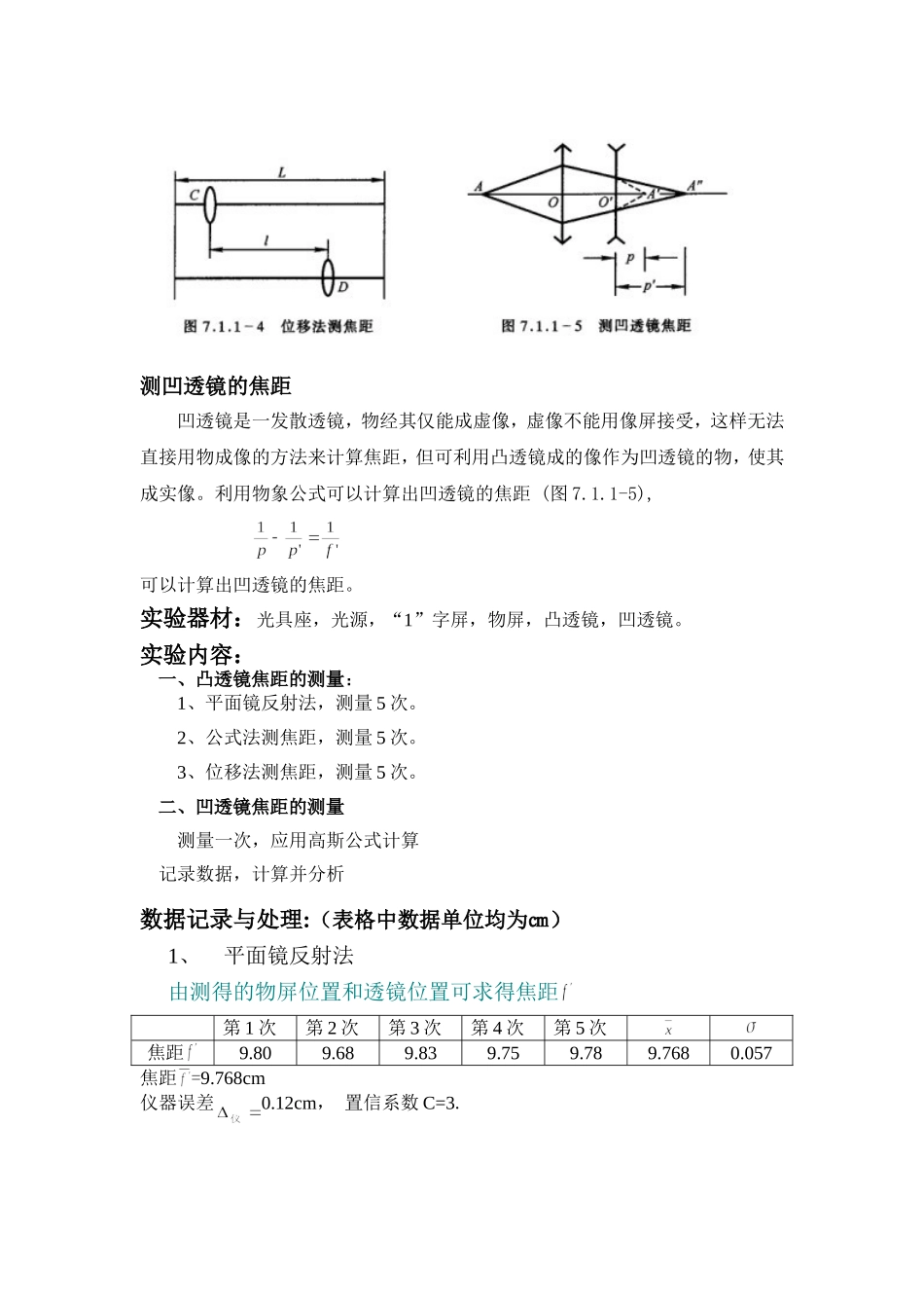 透镜参数的测量（蔡）.doc_第2页