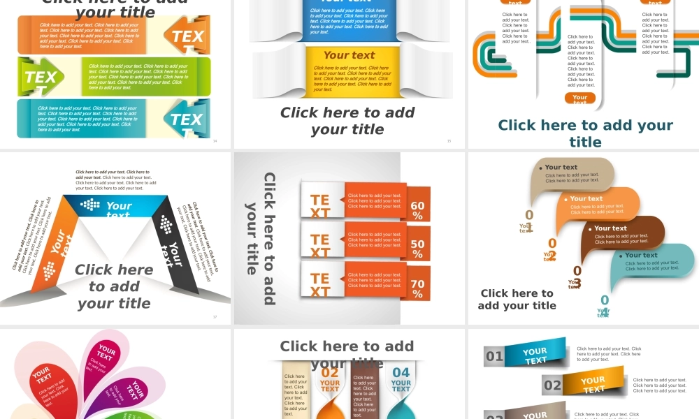 【@PPT精选 推荐】33页超全！国外创意立体PPT图表系列(1).pptx