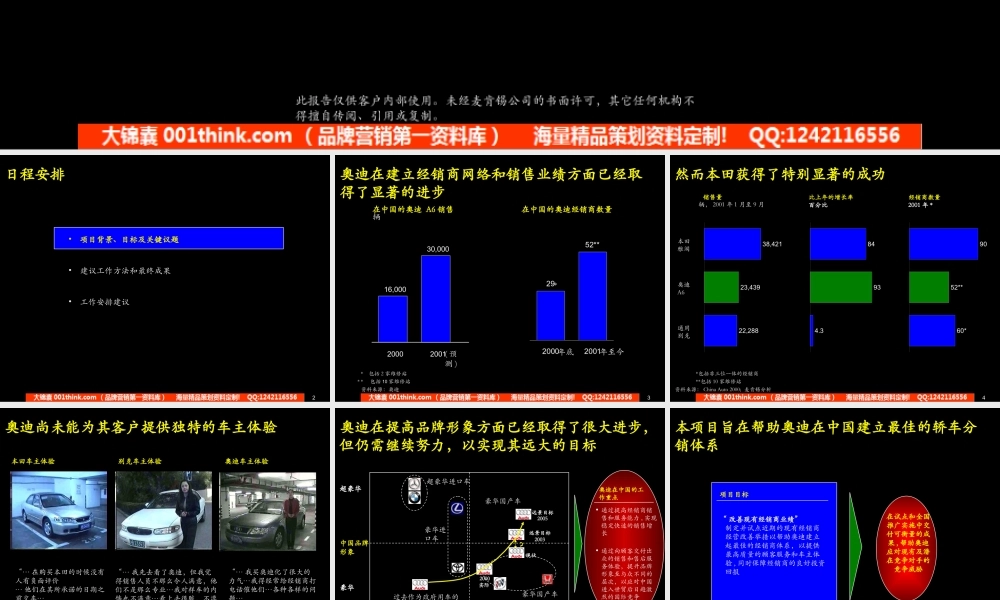 奥迪中国渠道整合建议书(2).ppt