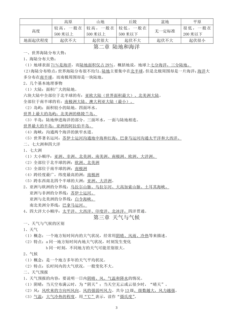 初中地理会考必考知识点汇总.doc_第3页