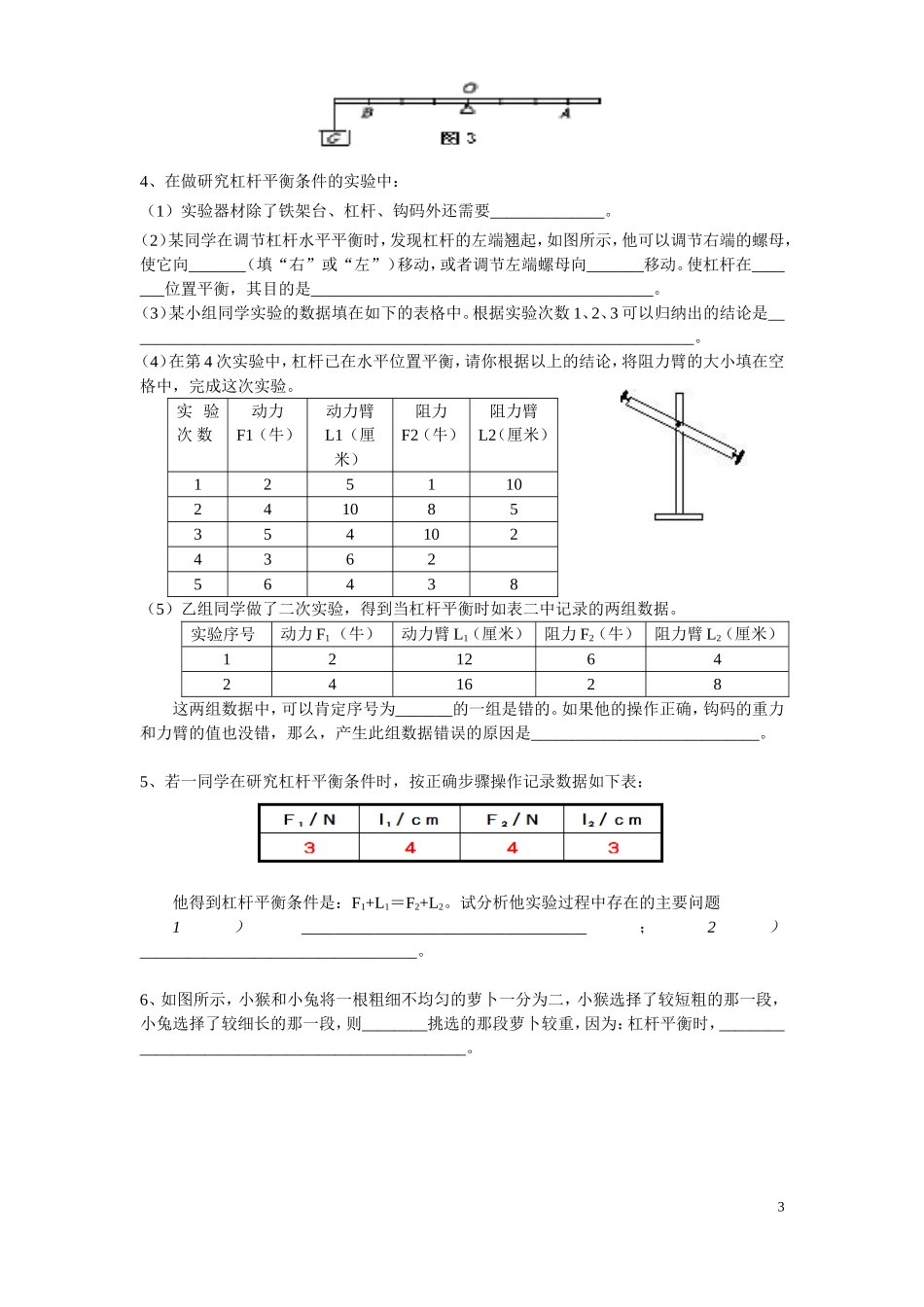 第一讲杠杆 杠杆的平衡-FKM.doc_第3页