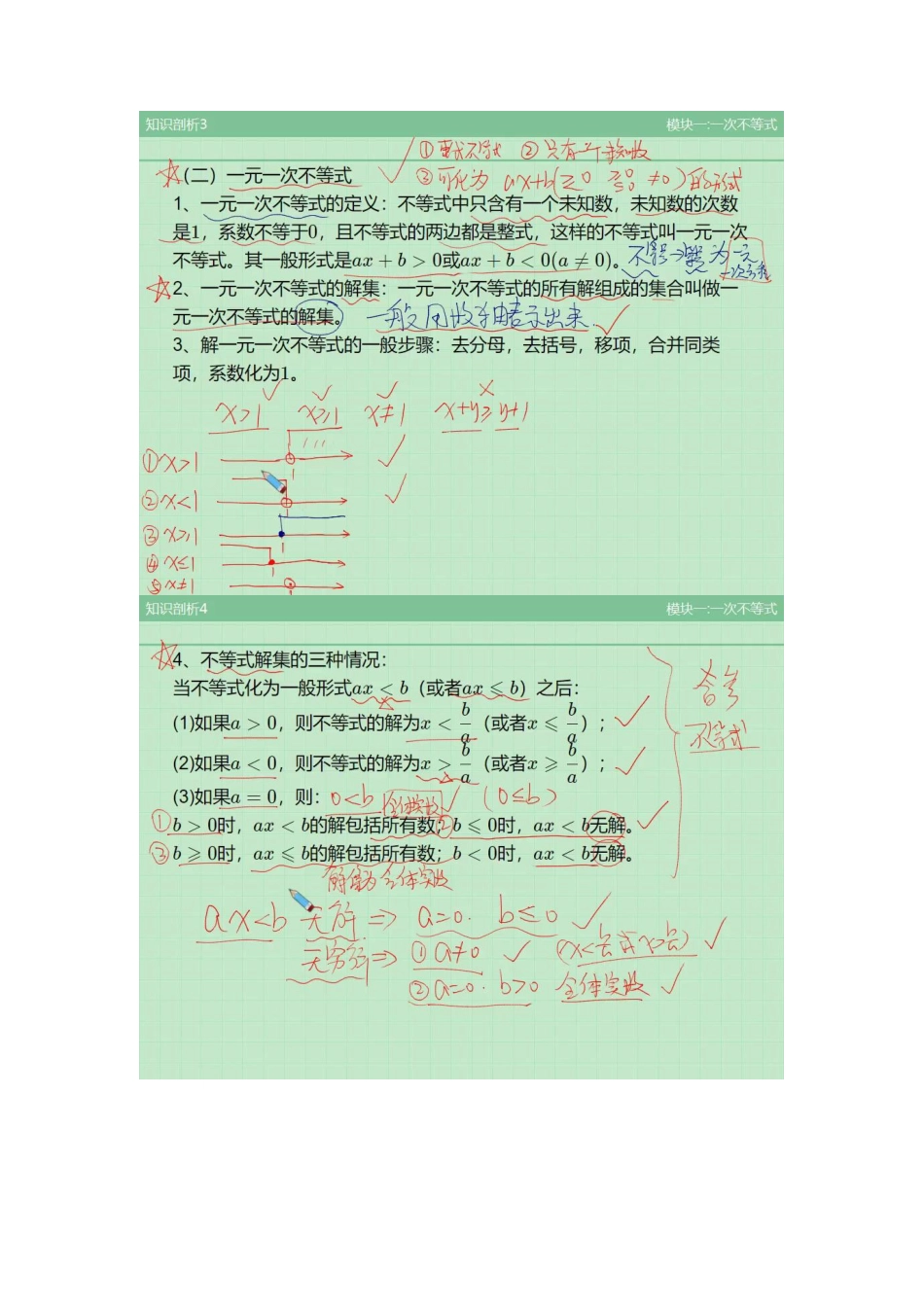 第5讲不等式和不等式组的解法.pdf_第3页