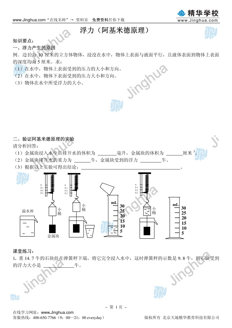 第5讲 浮力（阿基米德原理）.pdf_第2页