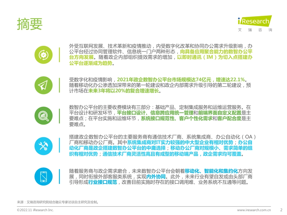 艾瑞咨询：中国政企数智办公平台行业研究报告(1).pdf_第2页