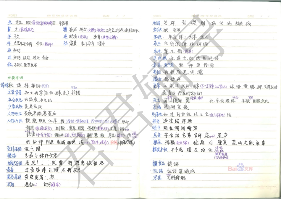 高考河南文科状元齐华瑞语文笔记2【教育盘jiaoyupan.com】.pdf_第3页