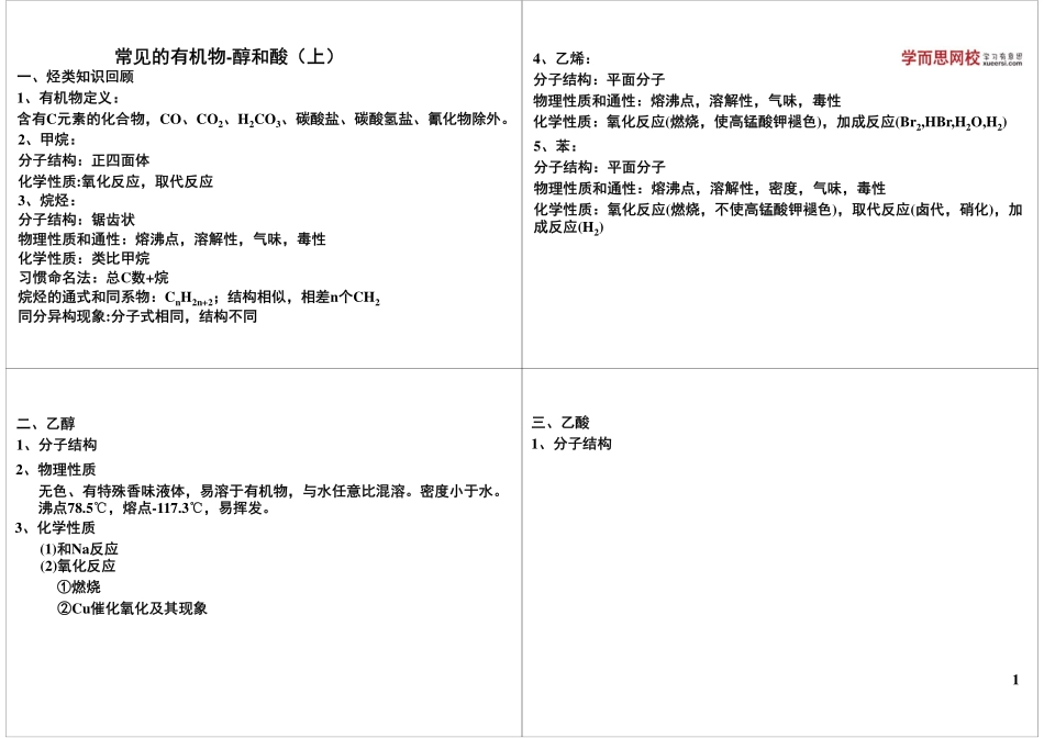 常见的有机物-醇和酸（上）(1).pdf_第1页