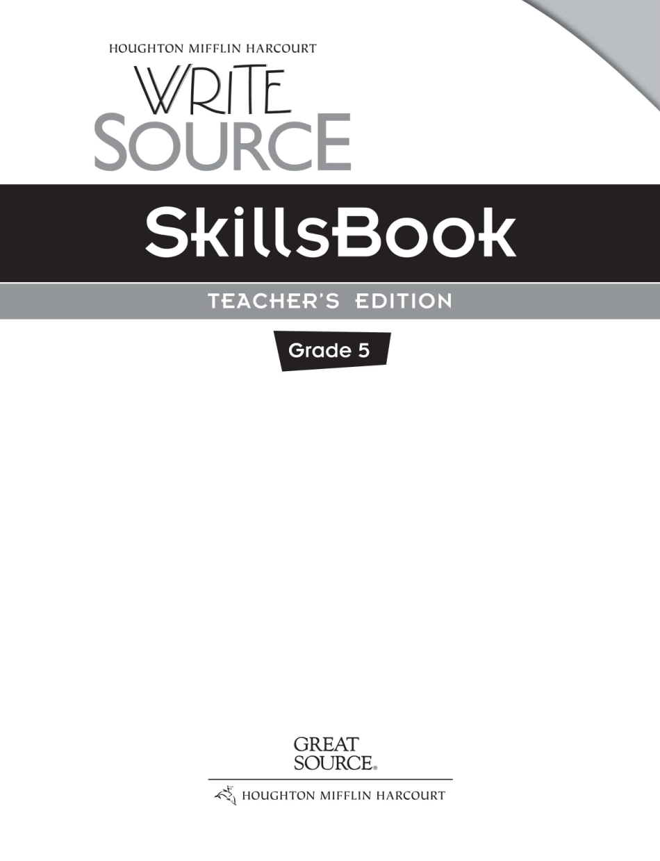 Write Source G5 SkillsBook Teacher Edition.pdf_第3页
