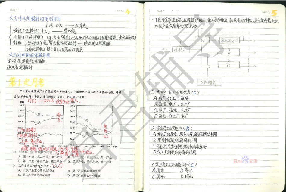 高考河南文科状元齐华瑞地理笔记【教育盘jiaoyupan.com】.pdf_第3页