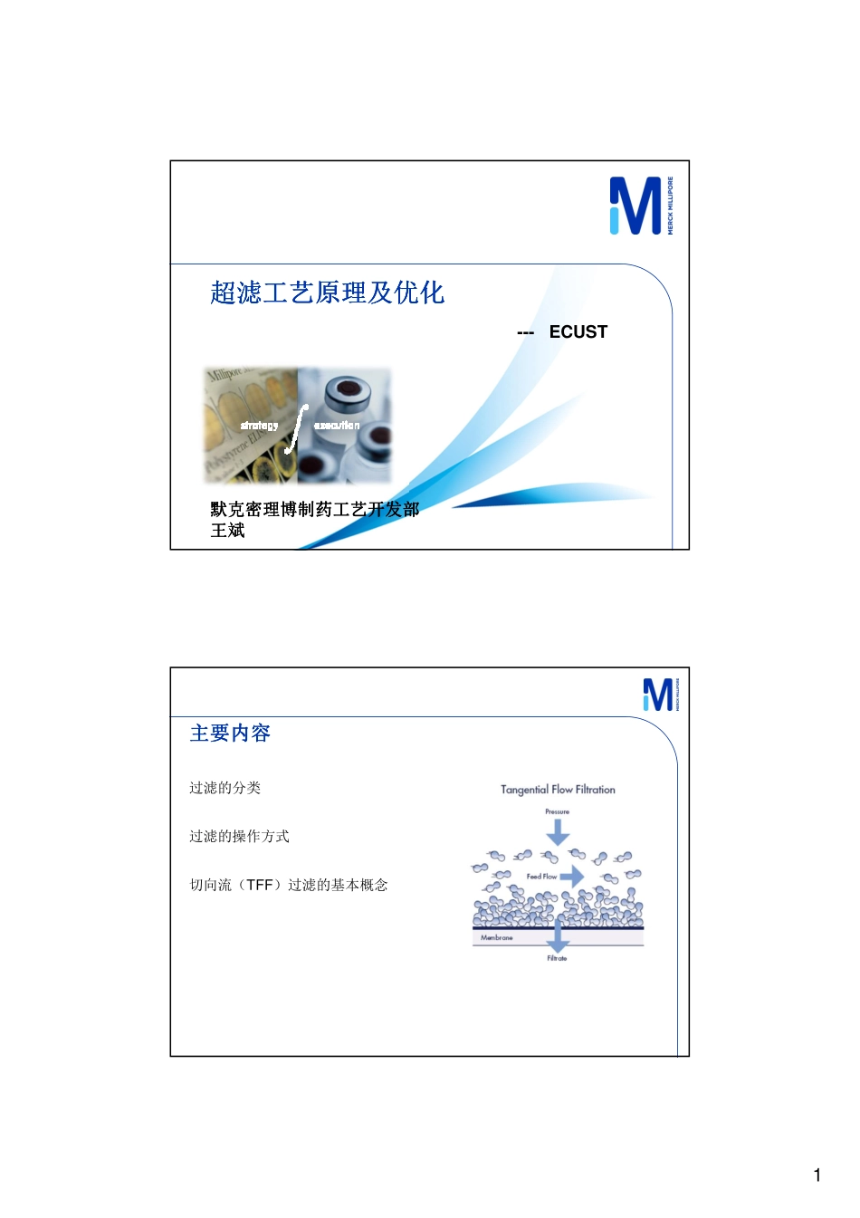 超滤工艺操作及优化-ECUST(1).pdf_第1页