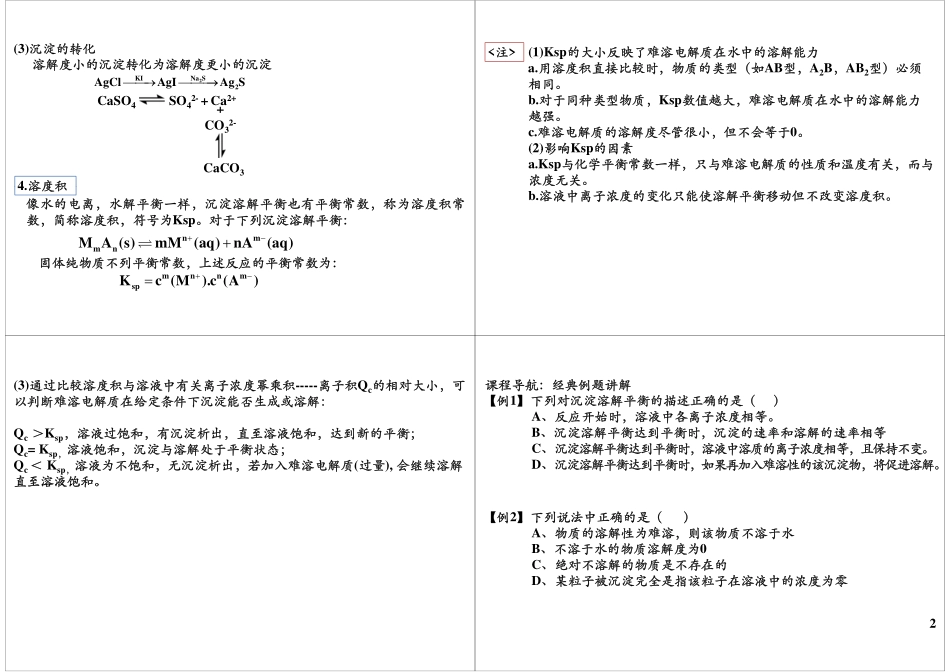 沉淀溶解平衡的应用.pdf_第2页