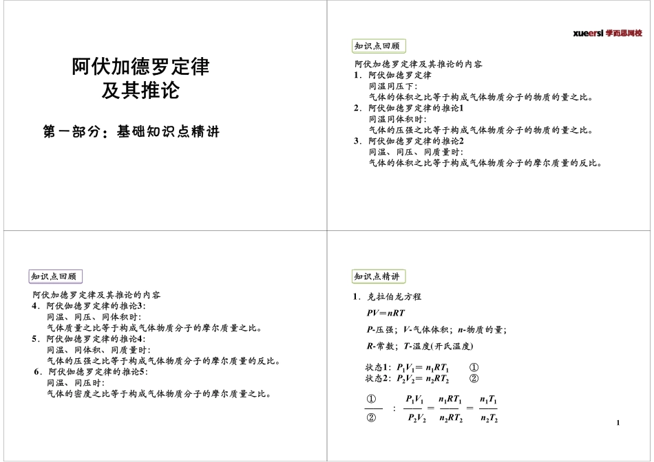 阿伏加德罗定律及其推论(1).pdf_第1页