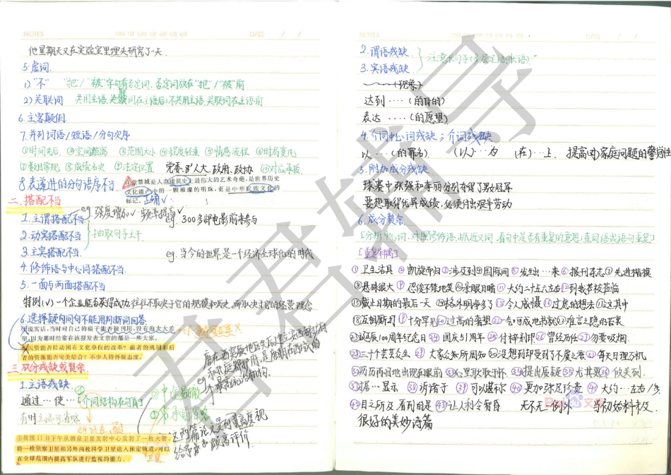 高考河南文科状元齐华瑞语文笔记1【教育盘jiaoyupan.com】.pdf_第3页