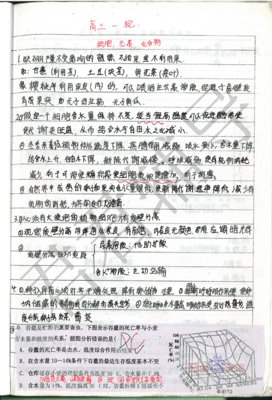 高考河北理科状元李榕榕生物笔记1【教育盘jiaoyupan.com】.pdf_第2页