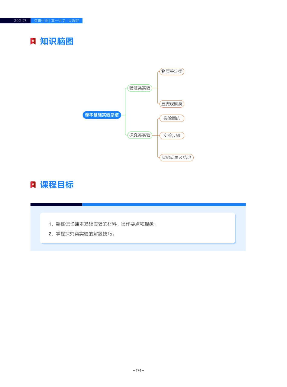 高一尖端讲义-14.课本基础实验总结.pdf_第3页