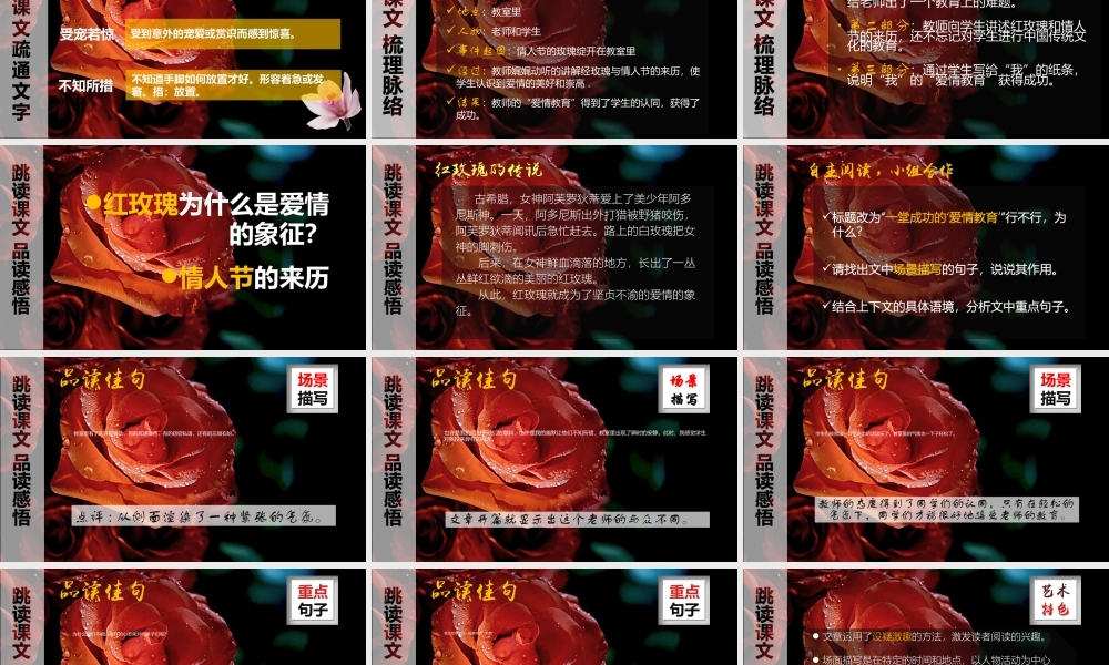 《情人节的玫瑰绽开在教室里》.ppt