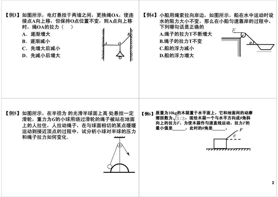 力的运算：平行四边形法则和正交分解.pdf_第2页