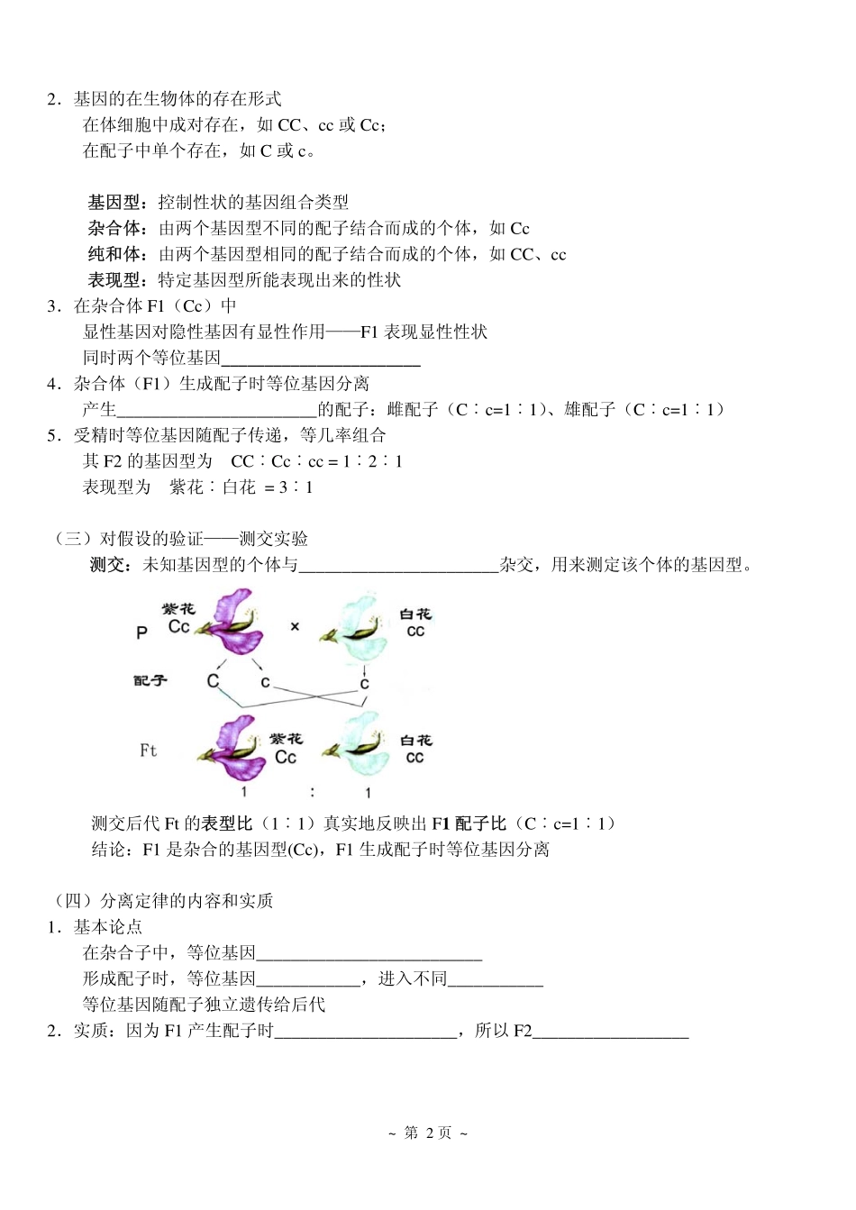 1孟德尔遗传定律.pdf_第2页
