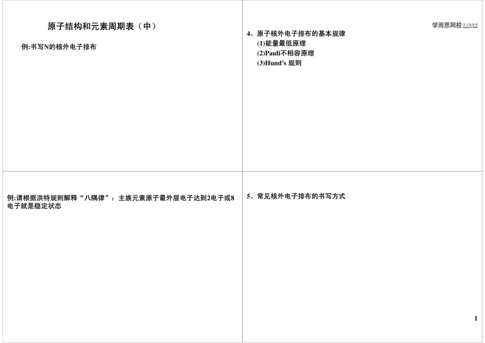 原子结构和元素周期表（中）(1).pdf_第1页