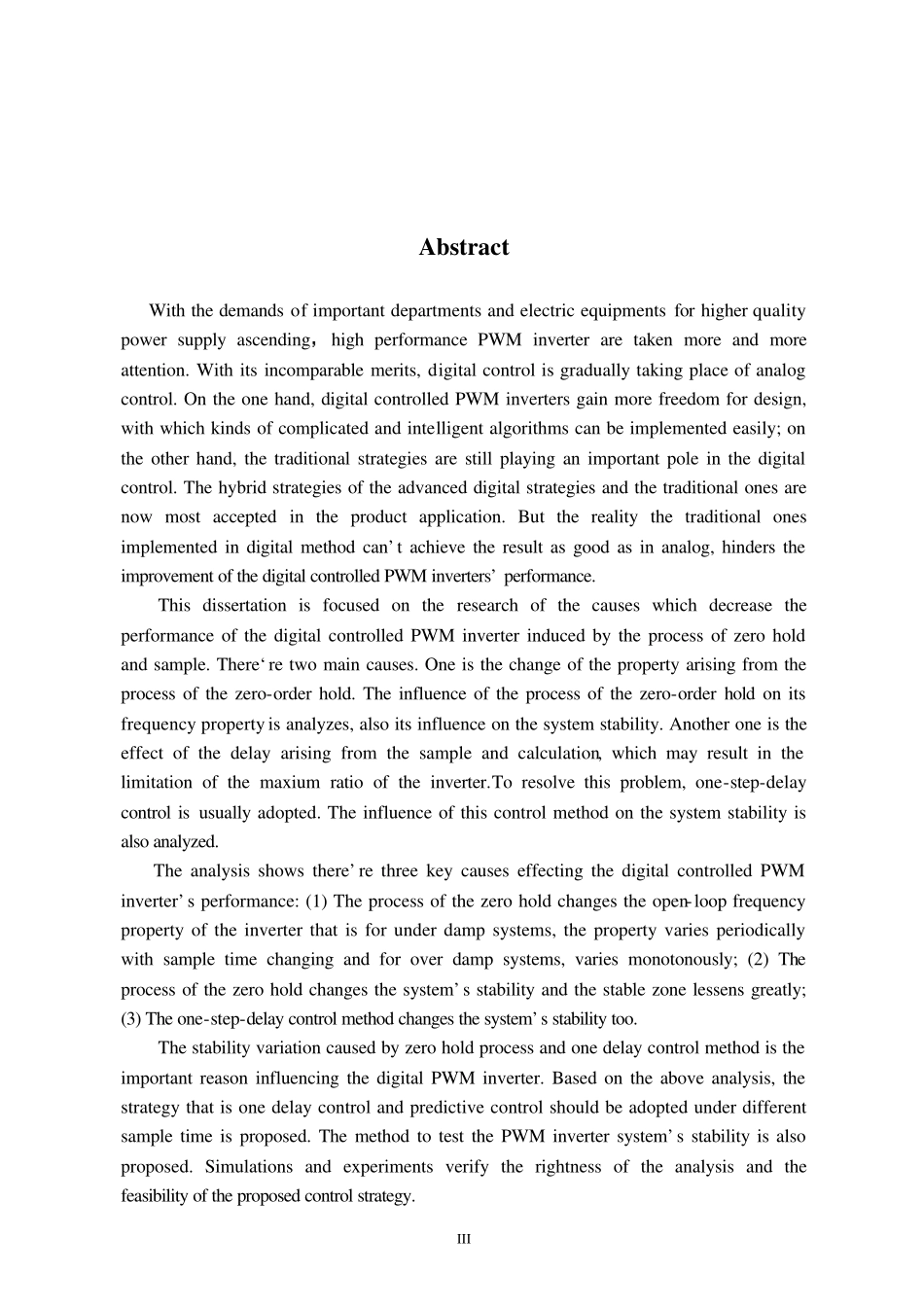 数字控制PWM逆变电源关键技术研究.pdf_第3页