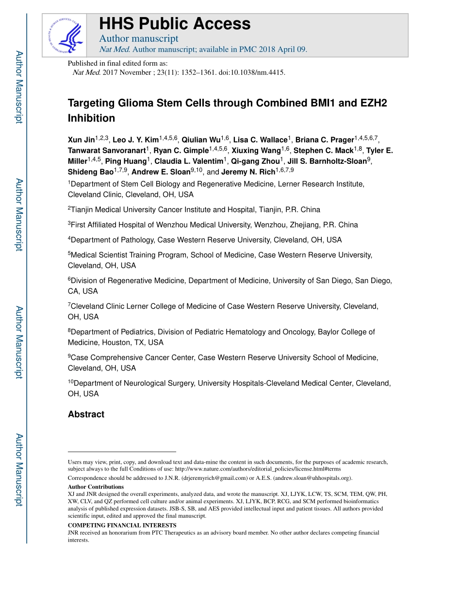 2017-Jin-Targeting glioma stem cells through c.pdf_第1页