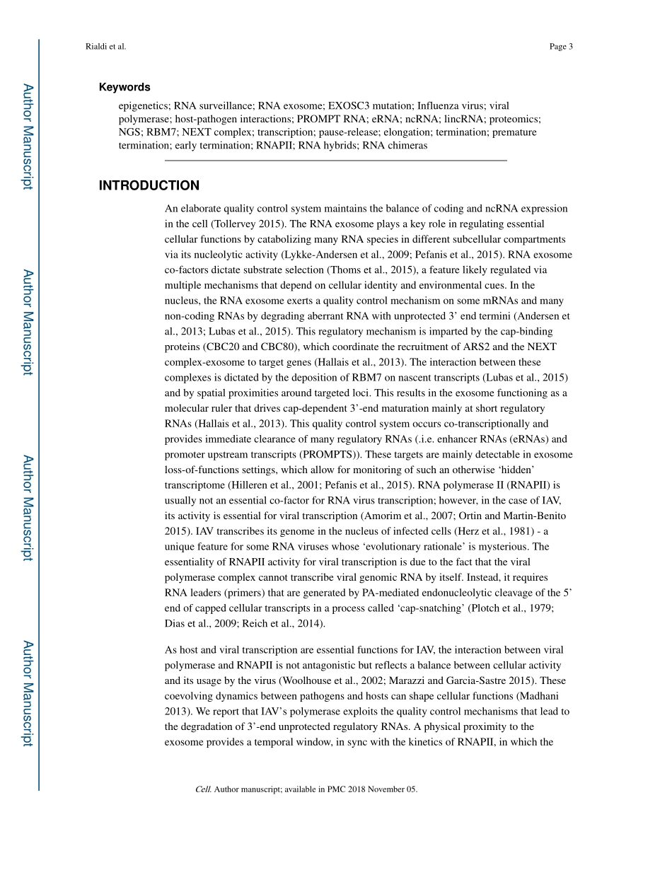 2017-Rialdi-The RNA Exosome Syncs IAV-RNAPII T.pdf_第3页