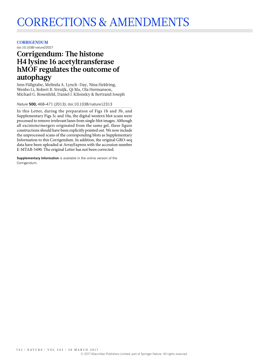 2017-Fullgrabe-Corrigendum_ The histone H4 lys.pdf_第1页