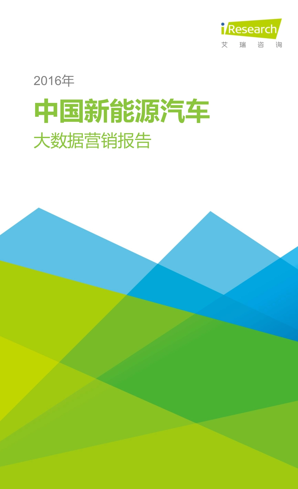 2016年中国新能源汽车大数据营销报告.pdf_第1页