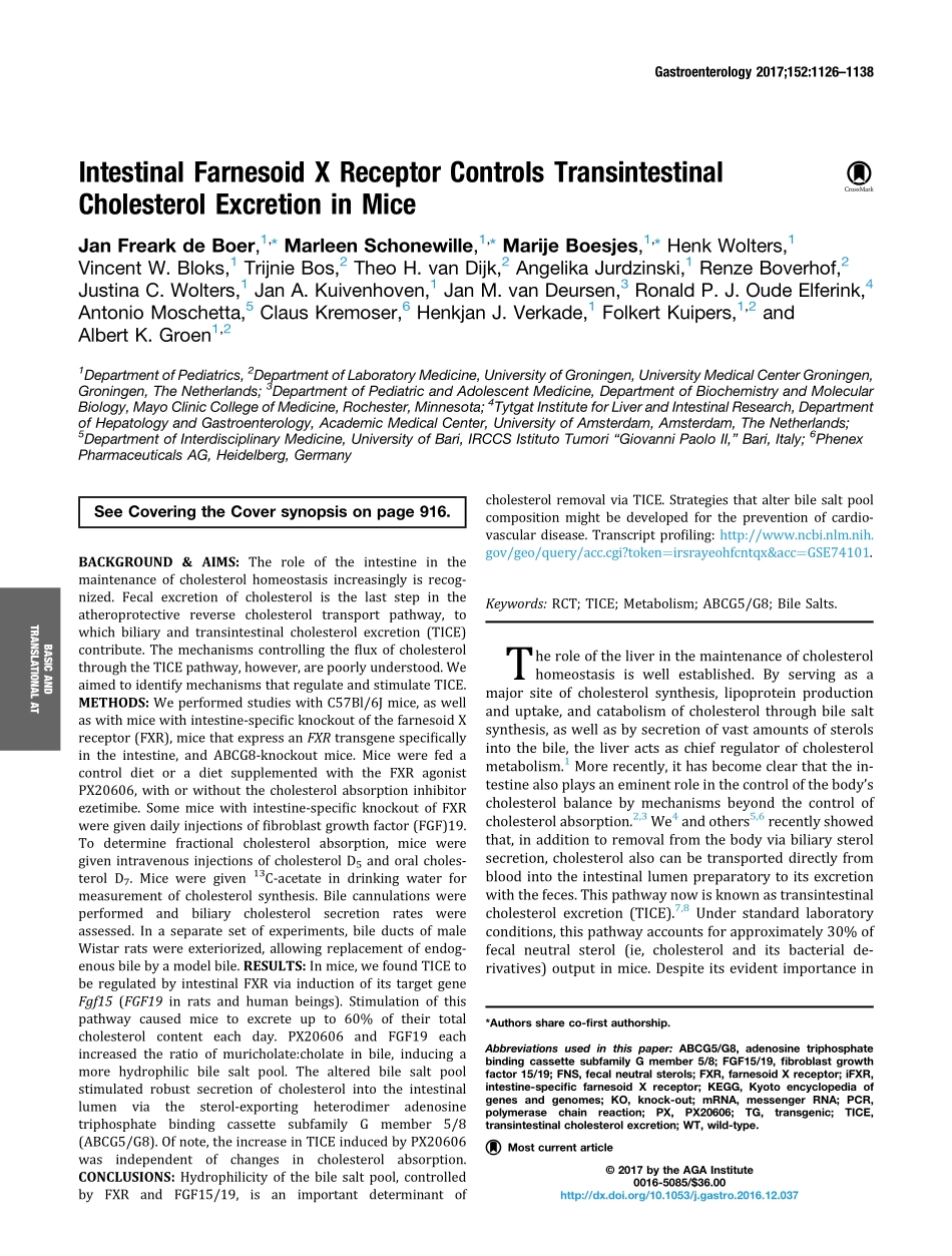 de Boer-2017-Intestinal Farnesoid X Receptor C.pdf_第1页