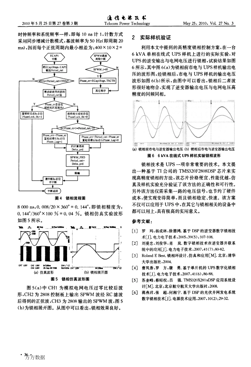 一种基于TMS320F2808的高精度UPS电源锁相技术.pdf_第3页