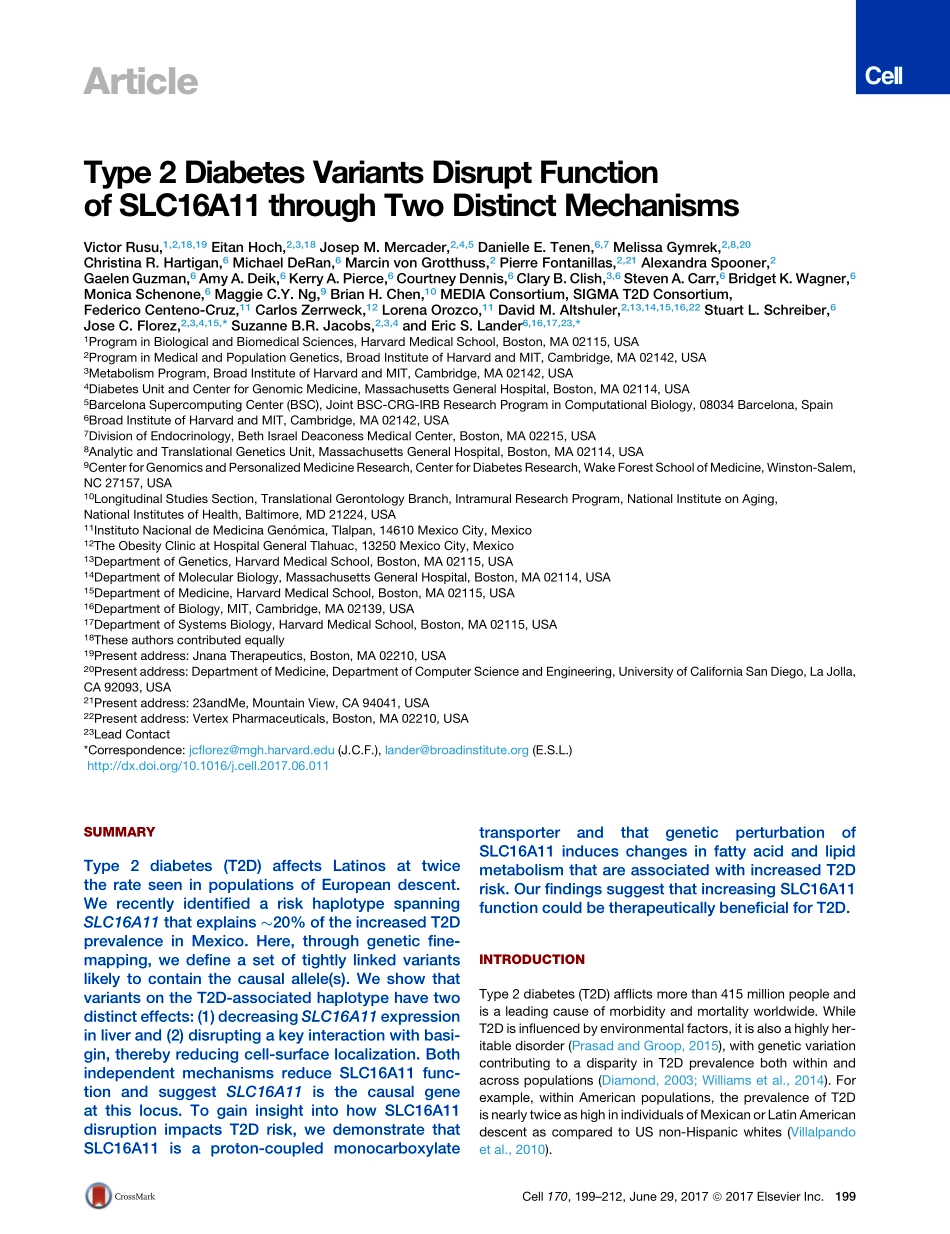 Rusu-2017-Type 2 Diabetes Variants Disrupt Fun.pdf_第2页