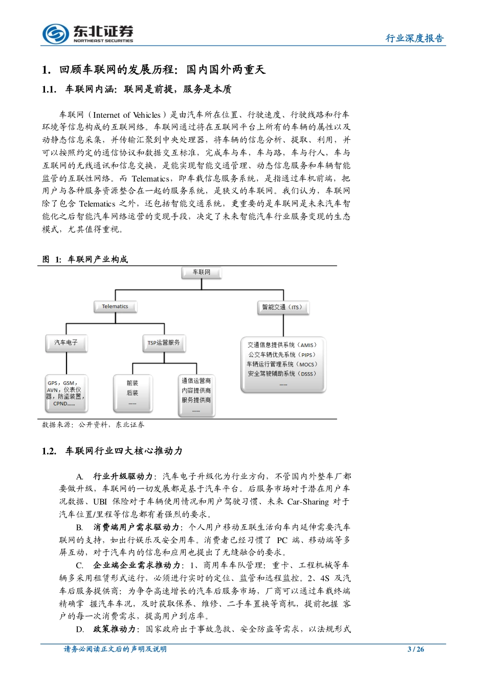 20160530-东北证券-电子行业：从品牌覆盖到网络运营：车联网演进之路.pdf_第3页