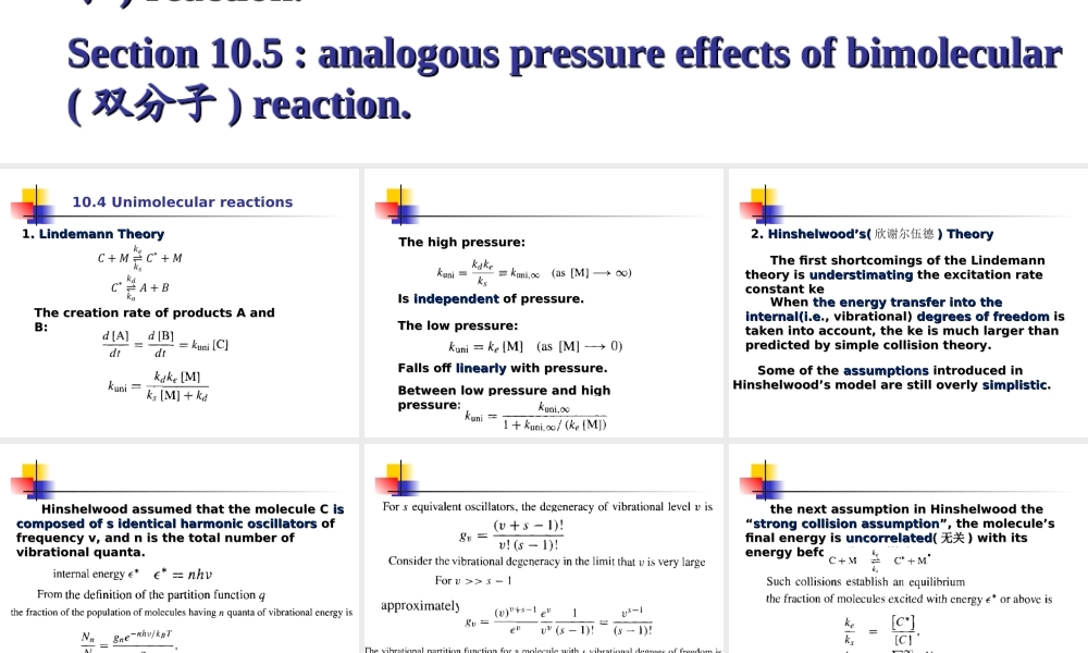 10 Reaction rate theories.ppt
