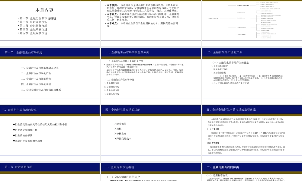 9第九章金融衍生品市场.ppt