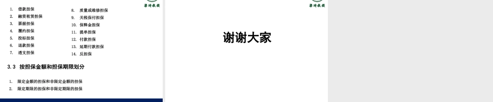 11第十一章-担保业务概述.ppt