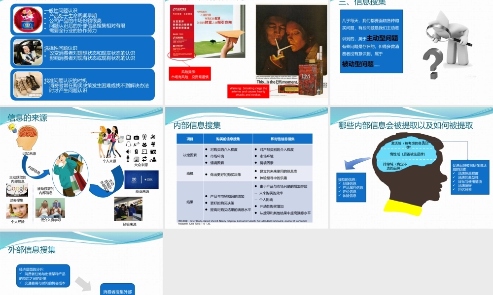 b第二章 消费者决策过程：问题认识与信息搜集.pptx