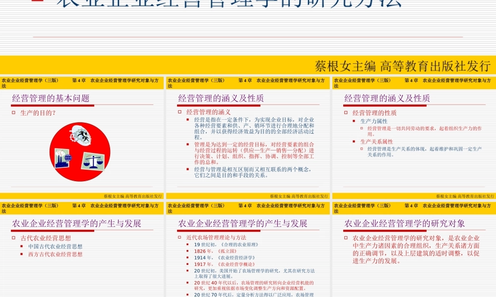 第04章 农业企业经营管理学研究对象与方法.ppt