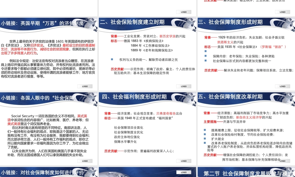 第02章 社会保障制度发展与变迁.ppt