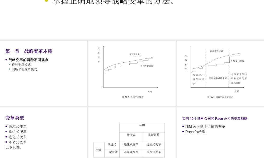 第10章 管理战略变革.ppt