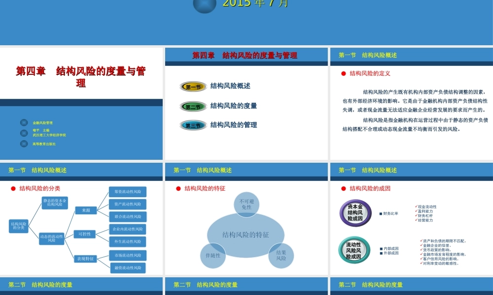 第04章结构风险的度量与管理.ppt