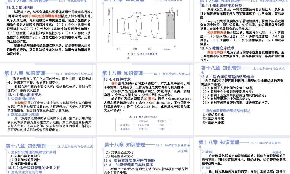 第18章 知识管理.ppt