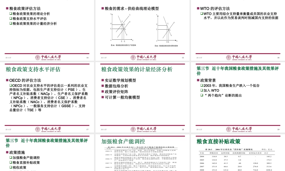 第20章粮食政策.ppt