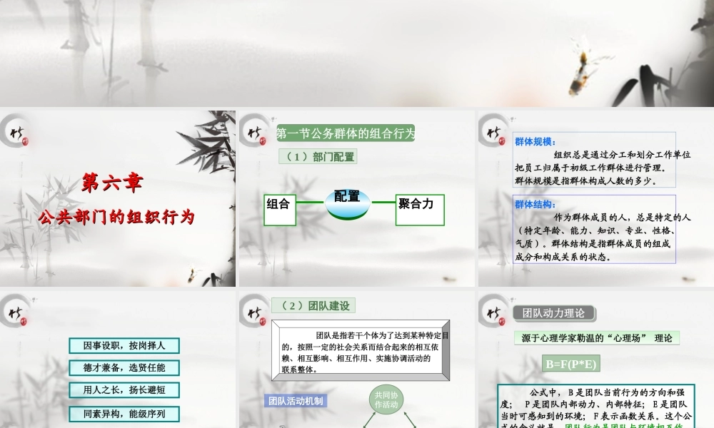 第三篇 公共组织层面的组织行为.ppt