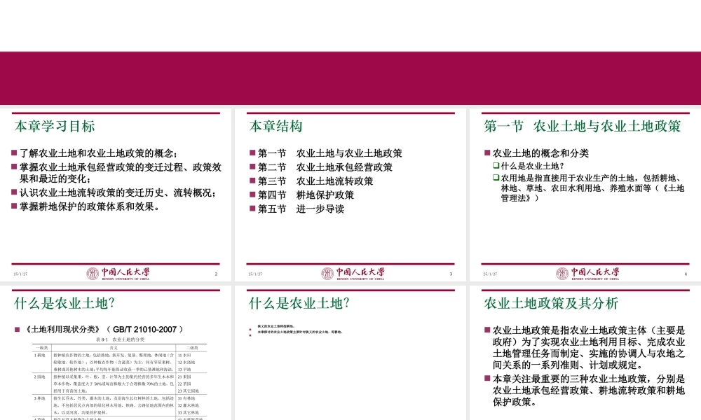 第08章 农业土地政策.ppt