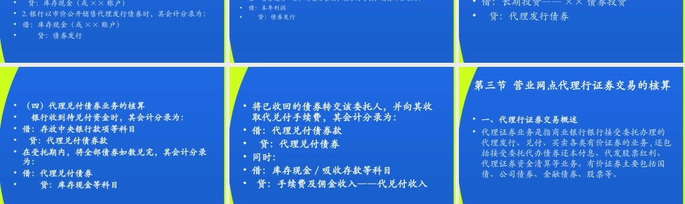 第09章 中间业务的核算.ppt