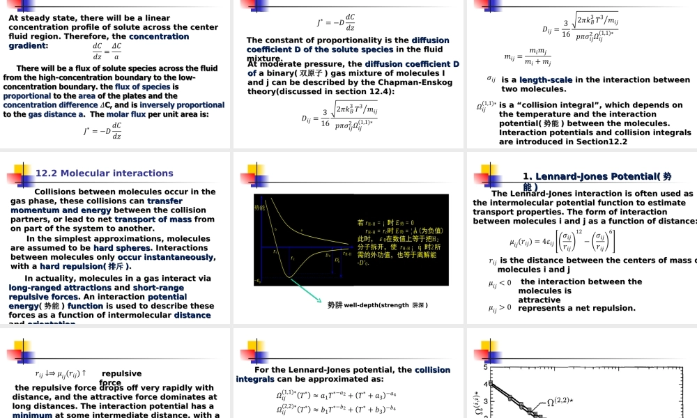 12 Molecular transport.ppt