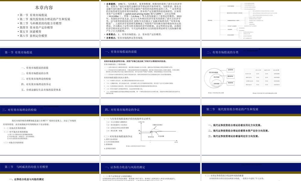 10第十章投资理论.ppt