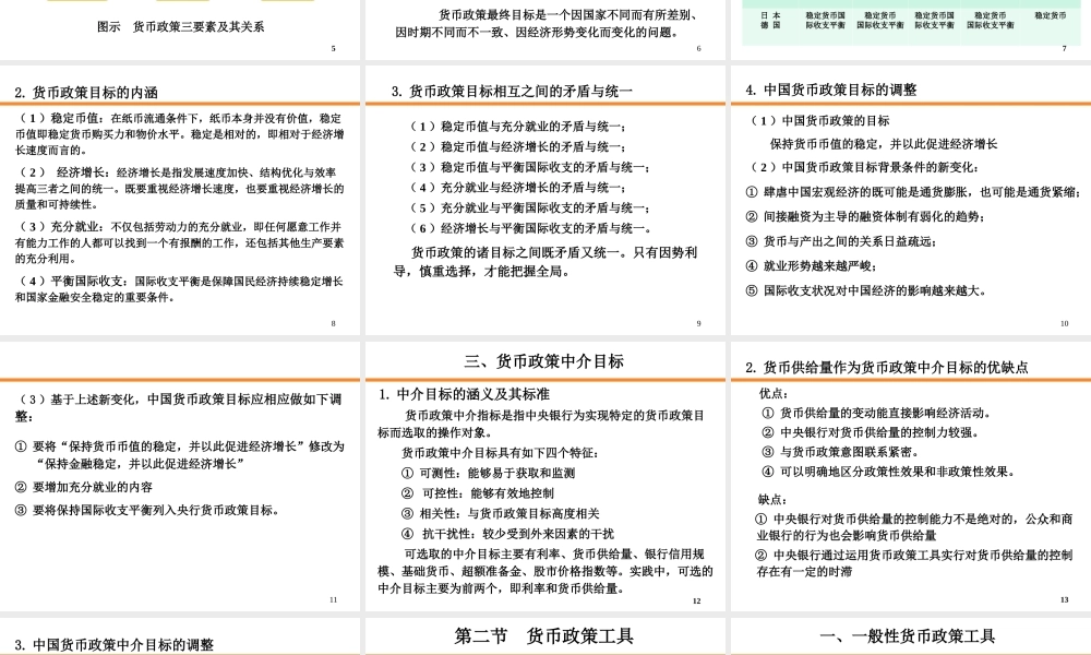 13-第十三章 货币政策调控.ppt