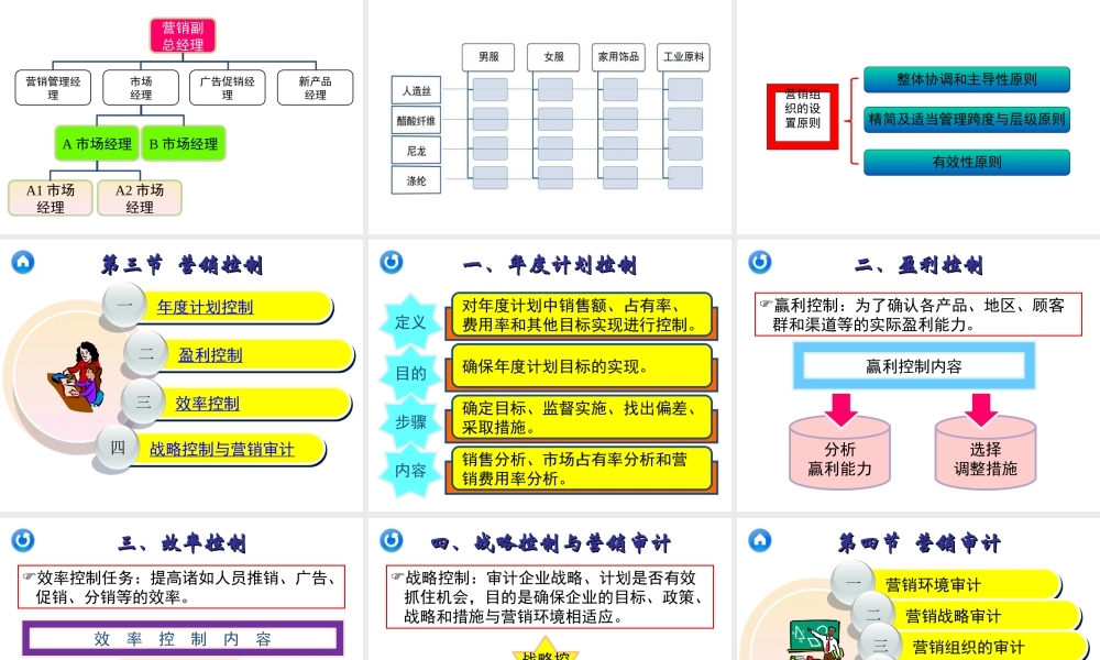 15章 营销计划、组织与控制.ppt