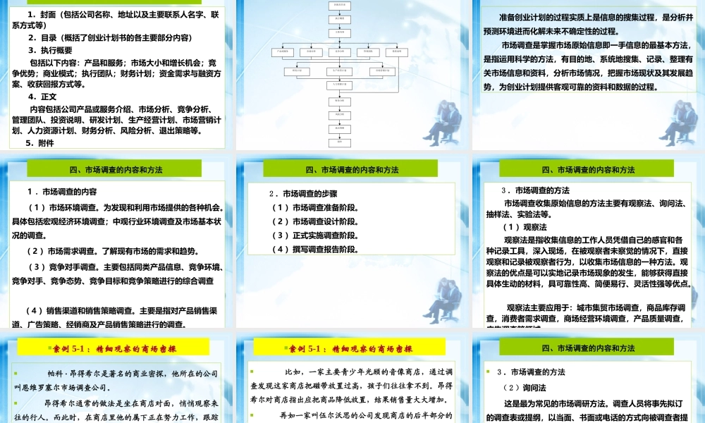 创业基础第05章：创业计划.ppt