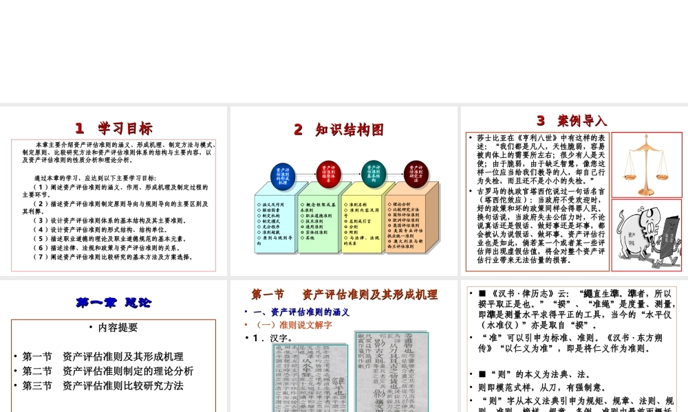 第1章 资产评估准则及其形成机理.ppt